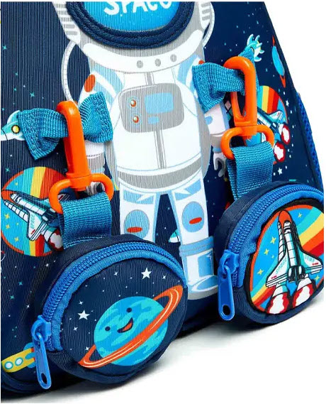 کوله پشتی مهد کودکی وست  فضانورد کد2054-9